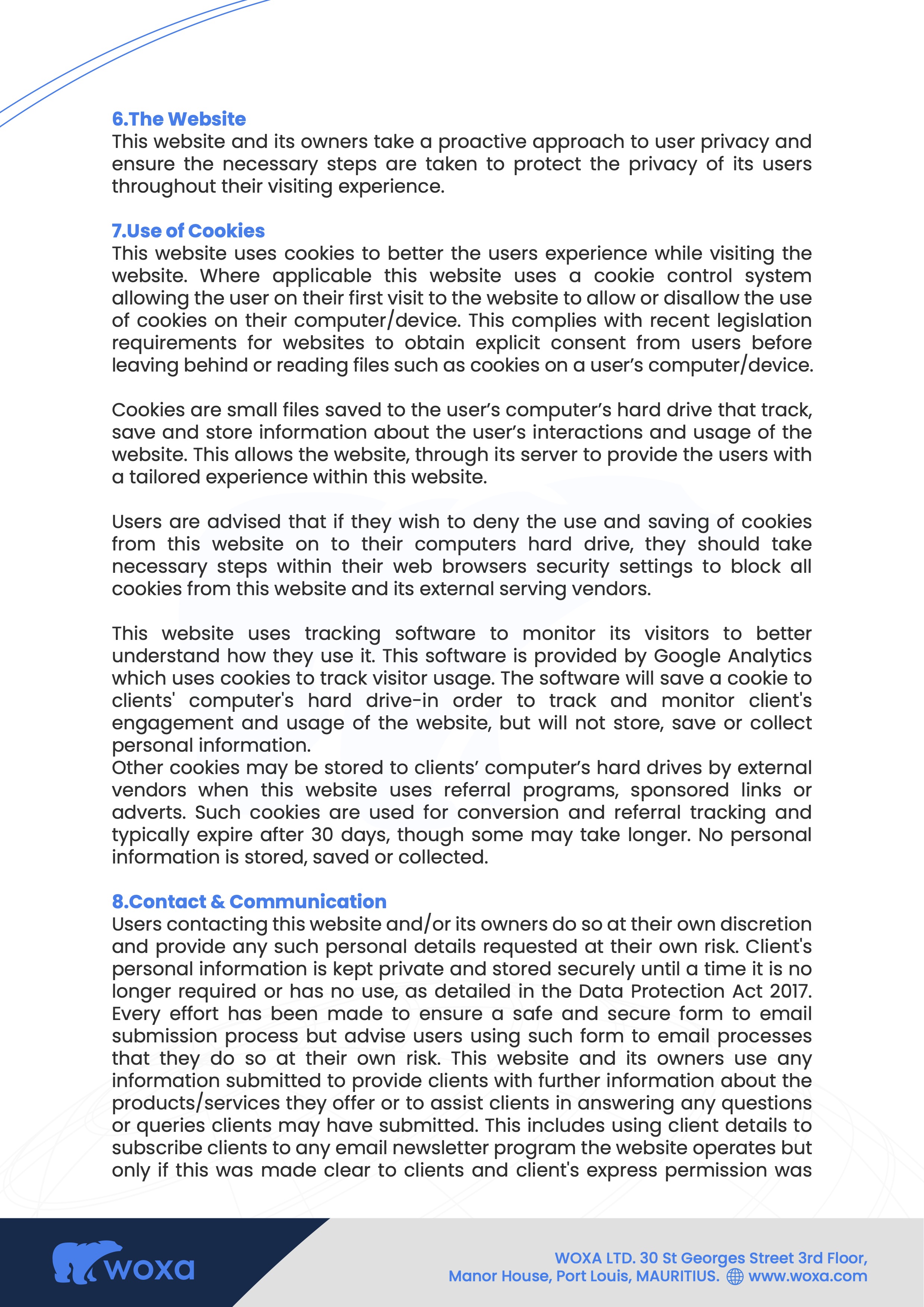 Privacy Policy 4